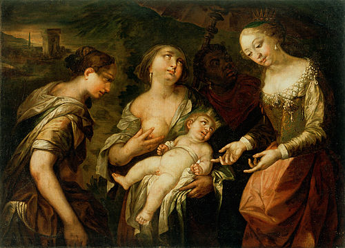 Najdenje Mojzesa, 1650, Andrea Celesti