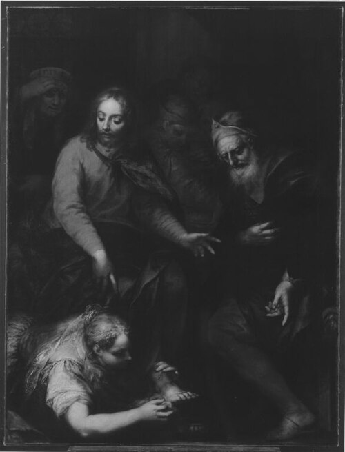 Christus im Hause des Simon, 1674, Andrea Celesti