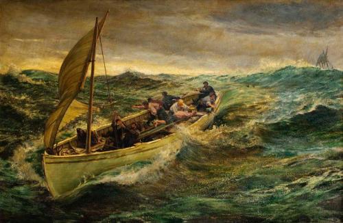 The Crew, 1902, Charles Napier Hemy