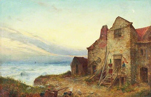 Sunset Shadows, 1865, Charles Napier Hemy
