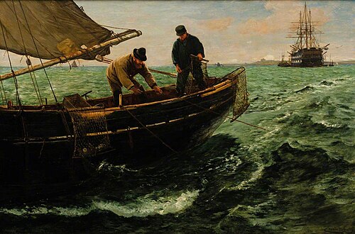 Falmouth Natives, 1886, Charles Napier Hemy