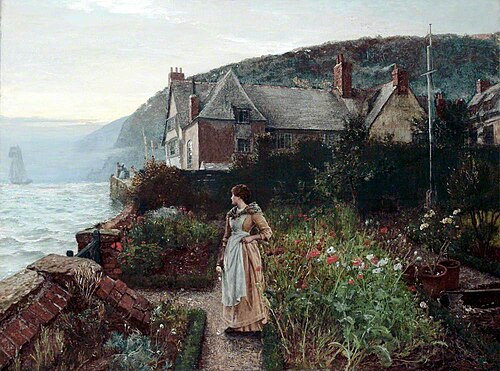 The Silent Adieu, 1889, Charles Napier Hemy