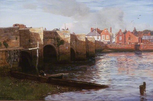 Redbridge, Southampton, 1890, Charles Napier Hemy