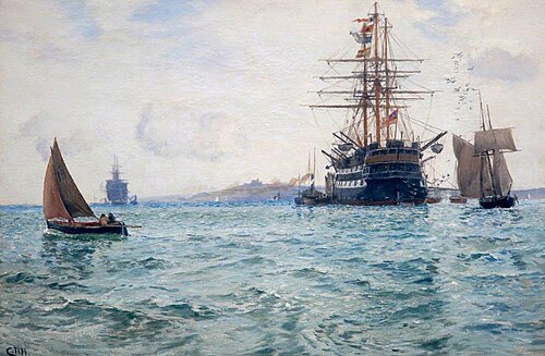 Falmouth, Cornwall, , Charles Napier Hemy