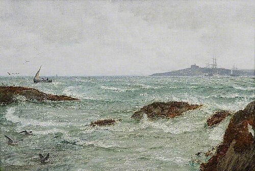 The Squall, 1895, Charles Napier Hemy