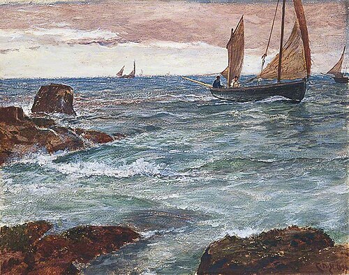 Homeward Bound, 1896, Charles Napier Hemy