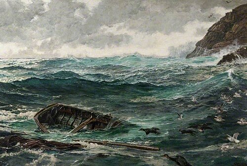 Lost, 1897, Charles Napier Hemy