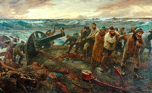 The Wreckage, 1899, Charles Napier Hemy