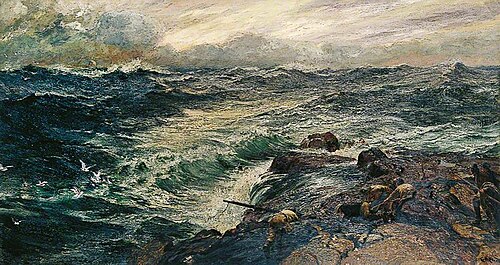 Birds of Prey, 1901, Charles Napier Hemy
