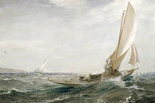 Through Sea and Air, 1910, Charles Napier Hemy