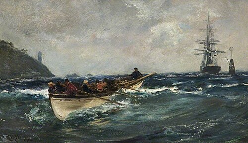 Seascape, , Charles Napier Hemy