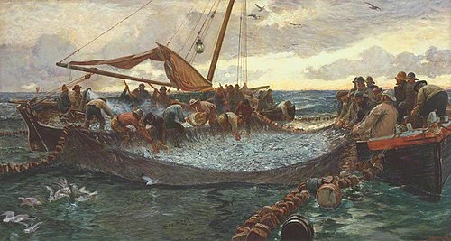 Pilchards, 1897, Charles Napier Hemy
