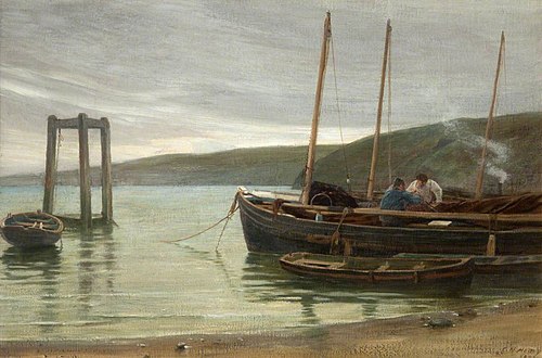 Coastal Scene, 1892, Charles Napier Hemy
