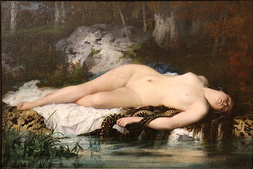 La mort de Coronis, mère d'Esculape., 1850, Charles Nègre