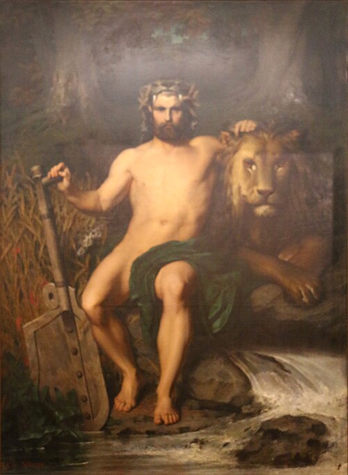 La puissance de l'homme, 1852, Charles Nègre