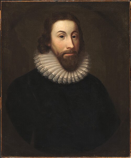 John Winthrop (1588-1649), 1845, Charles Osgood