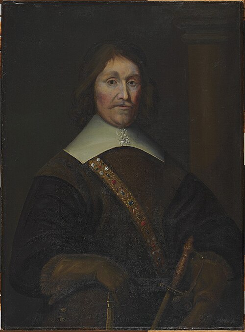 Sir Richard Saltonstall (1586-1658), after a 17th-century Dutch original attributed to Abraham de Vr, 1846, Charles Osgood