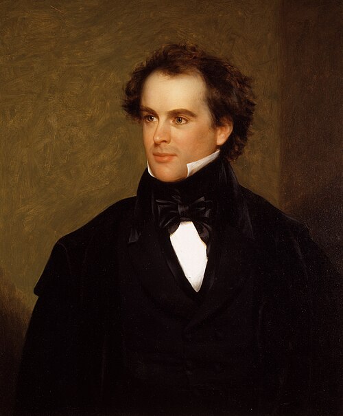 Portrait de Nathaniel Hawthorne, 1840, Charles Osgood