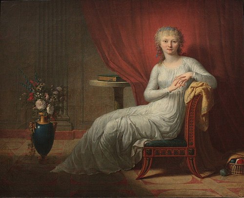 Portrait de femme, 1793, Charles Paul Landon