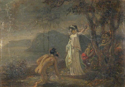 Ulysses and Nausicä, , Robert Smirke