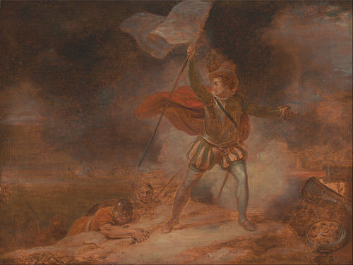 The Seven Ages of Man: The Soldier, 'As You Like It,' II, vii, 1799, Robert Smirke