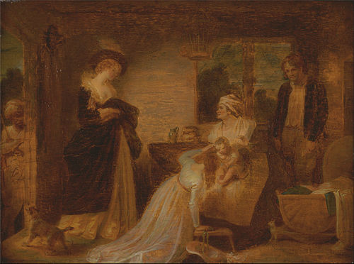 The Seven Ages of Man: The Infant, 'As You Like It,' II, vii, 1799, Robert Smirke