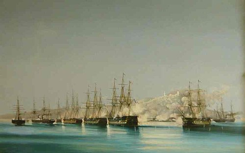 Bombardement de Tanger, 1860, Chéri-François-Marguerite Dubr
