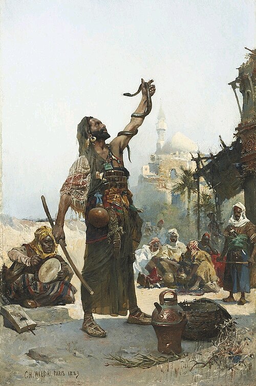 The Snake Charmer, 1883, Charles Wilda
