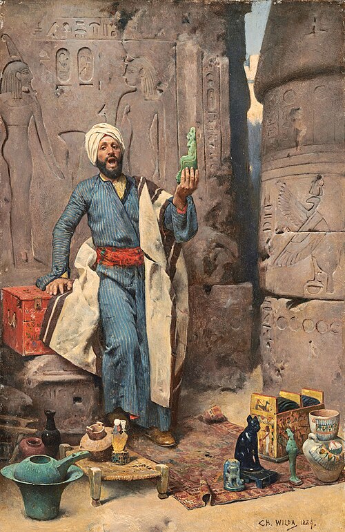 The Jade-green Isis, 1884, Charles Wilda