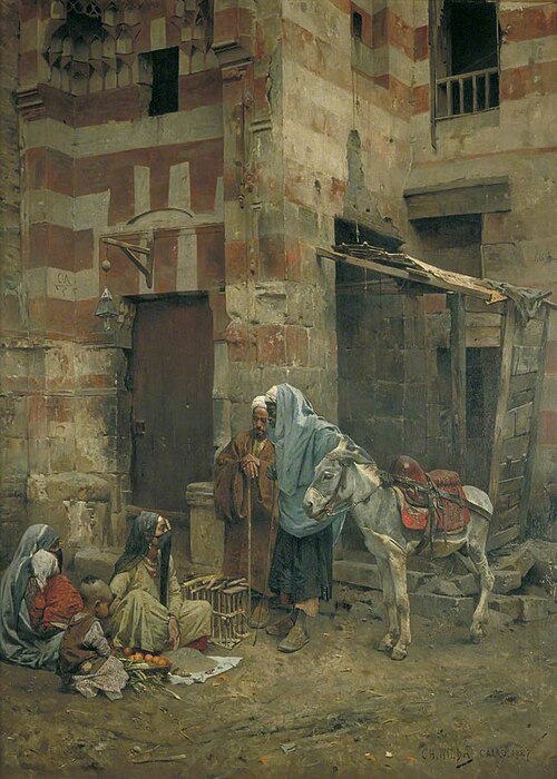 Fortune Telling, 1887, Charles Wilda