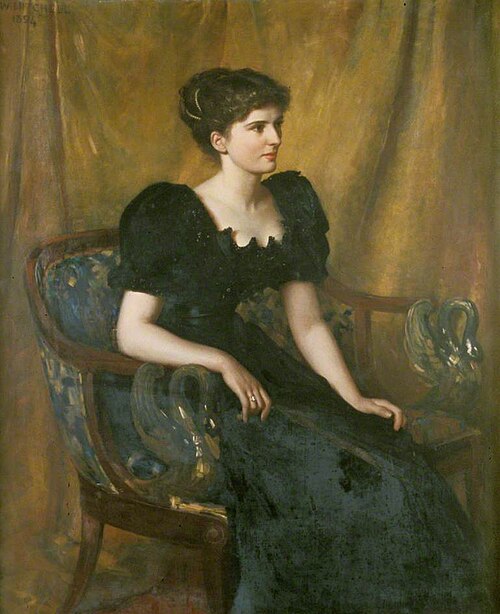 Mrs Mary Niven, 1894, Charles William Mitchell
