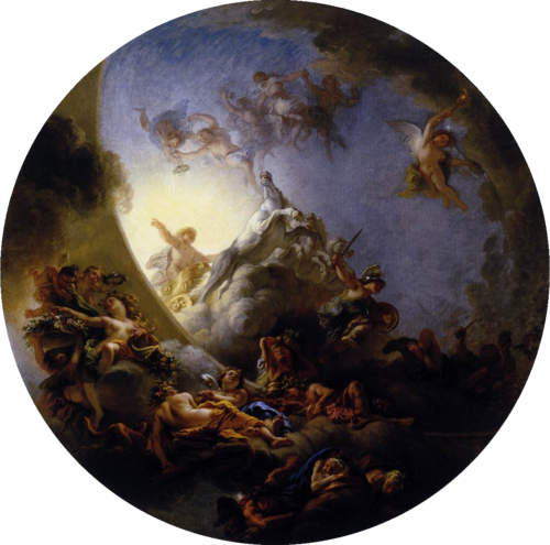 Le lever du soleil, 1672, Charles de La Fosse