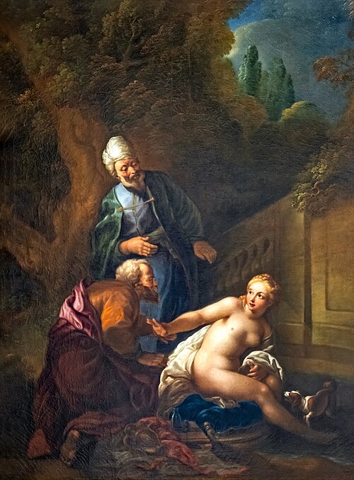 Suzanne et les vieillards, 1716, Charles de La Fosse