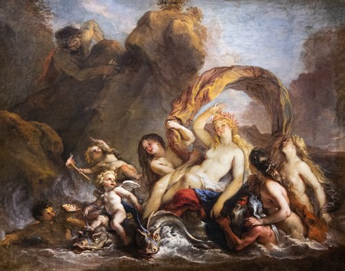 Le Triomphe de Galatée, 1670, Charles de La Fosse