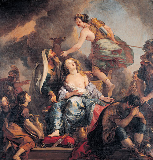 Le Sacrifice d'Iphigénie, 1670, Charles de La Fosse