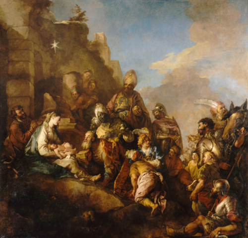 L'Adoration des mages, 1715, Charles de La Fosse