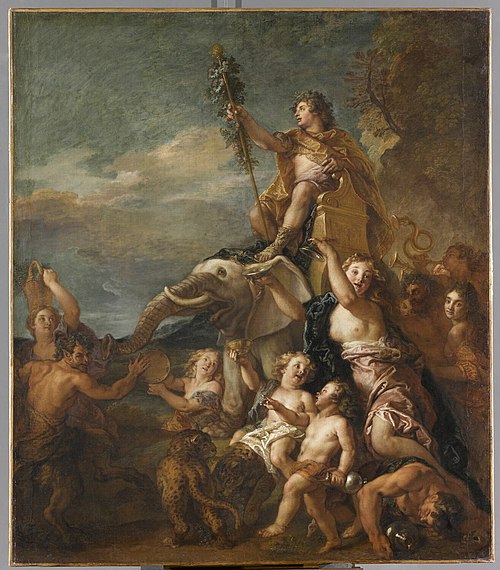 Le Triomphe de Bacchus, 1700, Charles de La Fosse