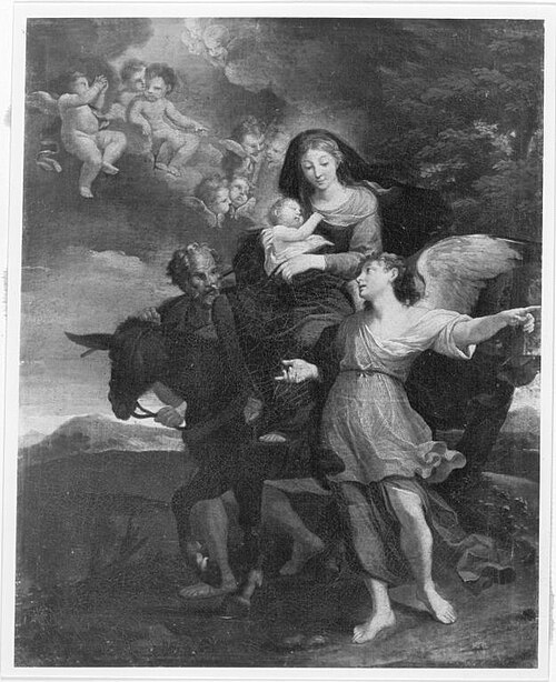 Flucht nach Ägypten (?), 1676, Charles de La Fosse