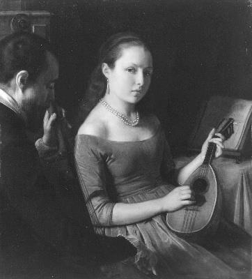Het duet, 1837, Charles Van Beveren