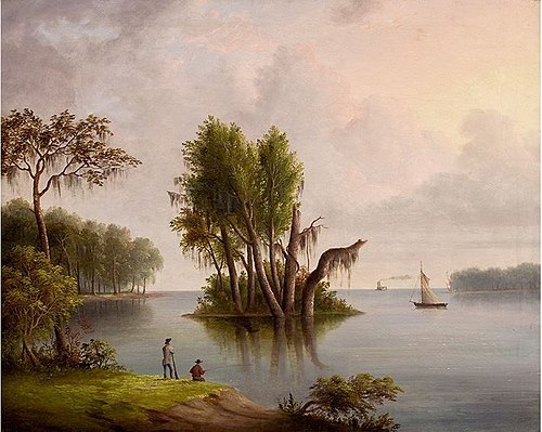 Mississippi Panorama, 1850, Robert Brammer