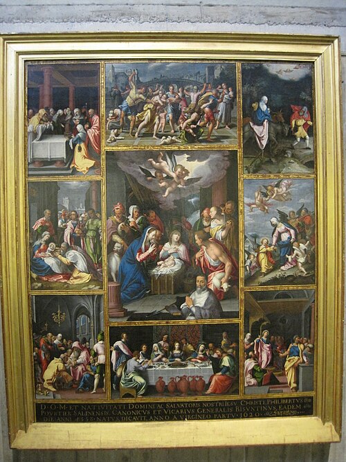 La Nativité du chanoine Pourtier, , Samson Bruley