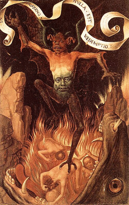 L'enfer, 1485, Hans Memling