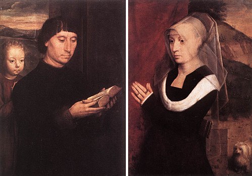 Portraits de deux donateurs, 1470, Hans Memling
