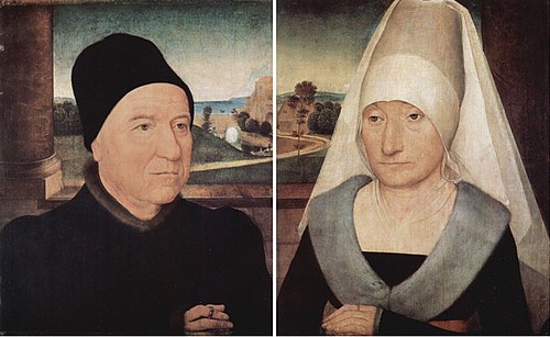Portraits de deux personnes âgées, 1472, Hans Memling