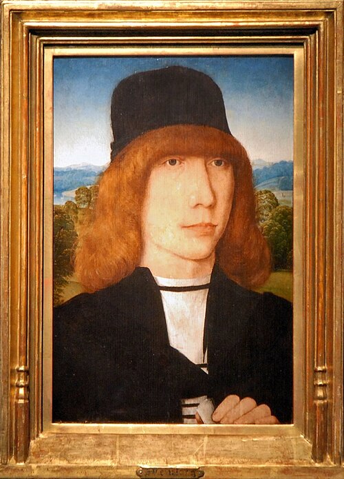 Portrait d'homme, 1490, Hans Memling