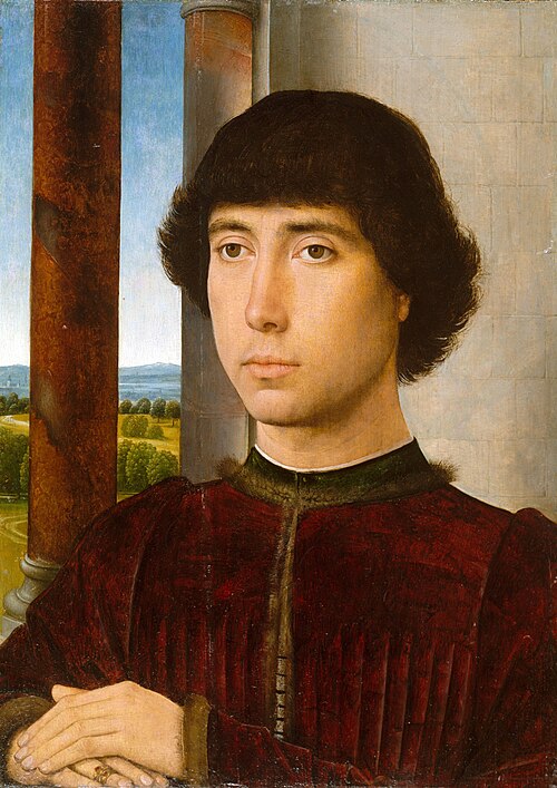 Portrait de jeune homme, 1475, Hans Memling