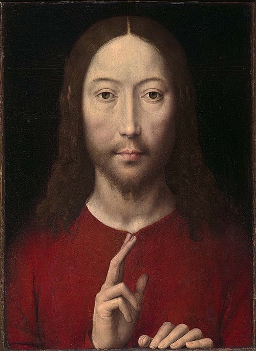 Christ bénissant, 1481, Hans Memling