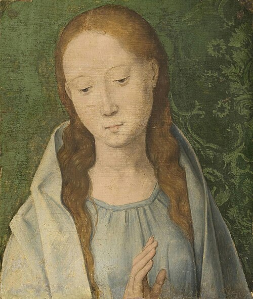 La Vierge Marie, 1490, Hans Memling