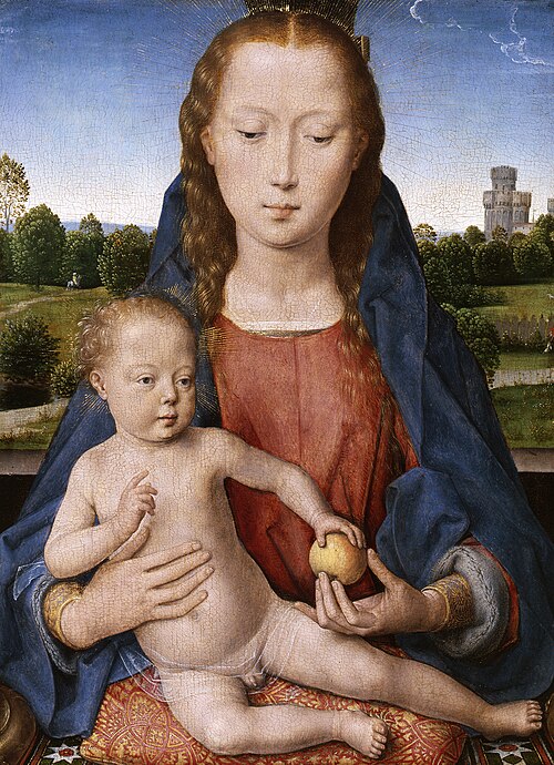 Vierge à l'Enfant, 1487, Hans Memling