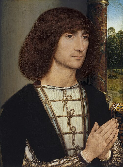 Portrait d'un jeune homme, 1485, Hans Memling